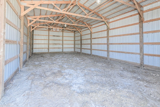 8900 W Graham Rd, Rocheport, MO 65279 - garage with metal wall