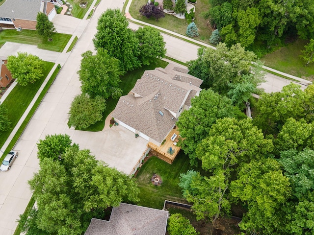 1707 Brookfield Mnr, Columbia, MO 65203 - bird's eye view