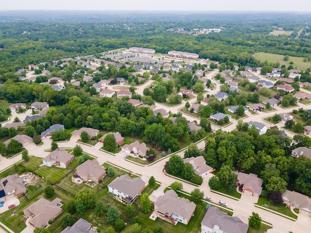 1707 Brookfield Mnr, Columbia, MO 65203 - aerial view of property and surrounding area with nearby suburban area