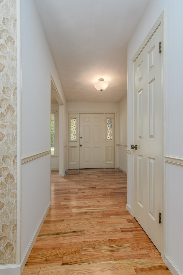 1745 Engelwood Dr, Jefferson City, MO 65101 - entrance foyer with light wood-type flooring and baseboards