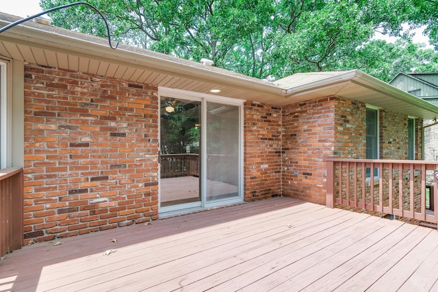 1745 Engelwood Dr, Jefferson City, MO 65101 - view of wooden deck