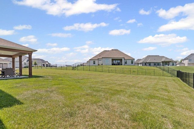 2821 Clopton Ct, Columbia, MO 65203 - fenced backyard featuring a residential view