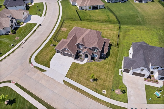 2821 Clopton Ct, Columbia, MO 65203 - aerial perspective of suburban area