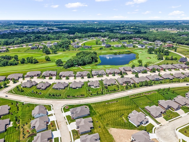 1107 Marcassin Dr, Columbia, MO 65201 - aerial view of property's location featuring a nearby body of water and nearby suburban area