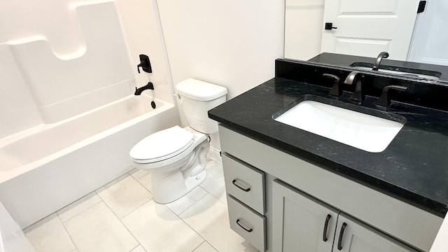 717 Angels Rest Way, Columbia, MO 65203 - full bathroom featuring vanity, tub / shower combination, and tile patterned flooring
