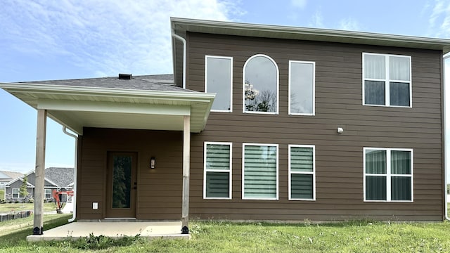 717 Angels Rest Way, Columbia, MO 65203 - view of front of house with a patio area and a front yard
