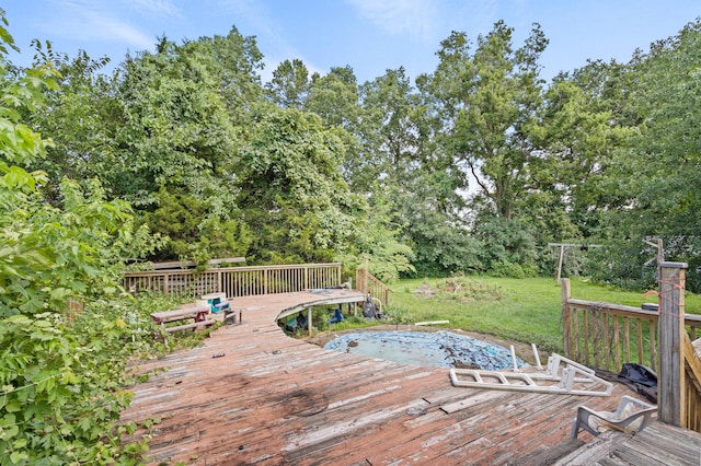 3601 W Hilltop Dr, Columbia, MO 65203 - view of deck