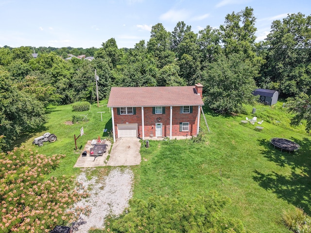 3601 W Hilltop Dr, Columbia, MO 65203 - aerial view of property and surrounding area