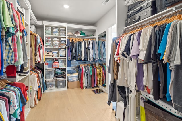 613 Red Feather Ct, Columbia, MO 65203 - spacious closet with wood finished floors