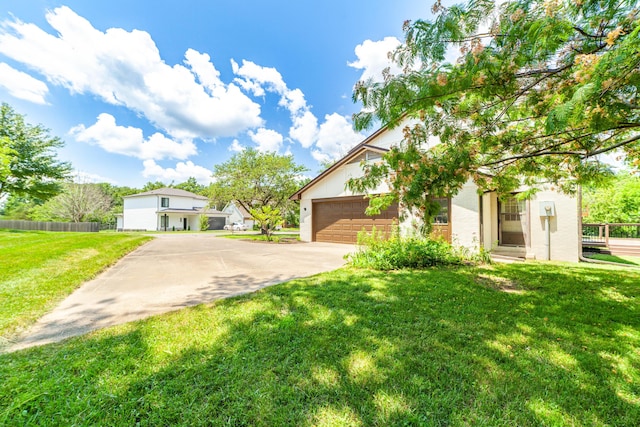 3112 Crestwood Ln, Columbia, MO 65203 - view of property hidden behind natural elements featuring driveway and a garage