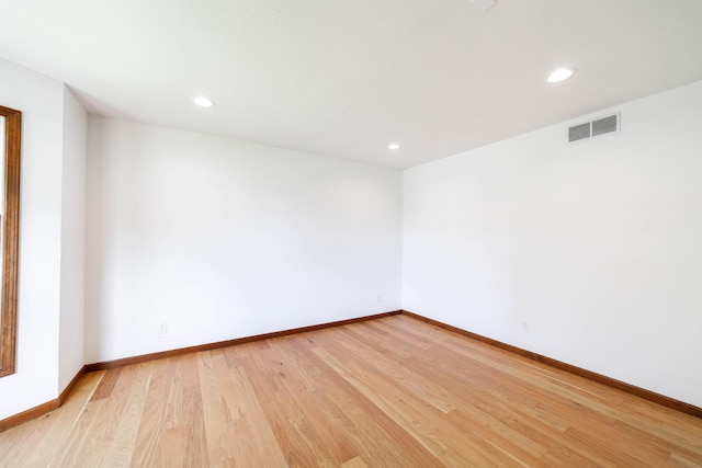 3112 Crestwood Ln, Columbia, MO 65203 - empty room with light wood-type flooring and recessed lighting