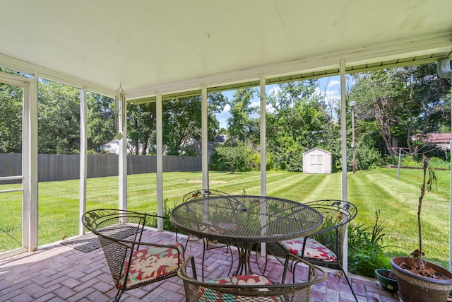 709 Clayton St, Columbia, MO 65203 - sunroom / solarium with outdoor dining area