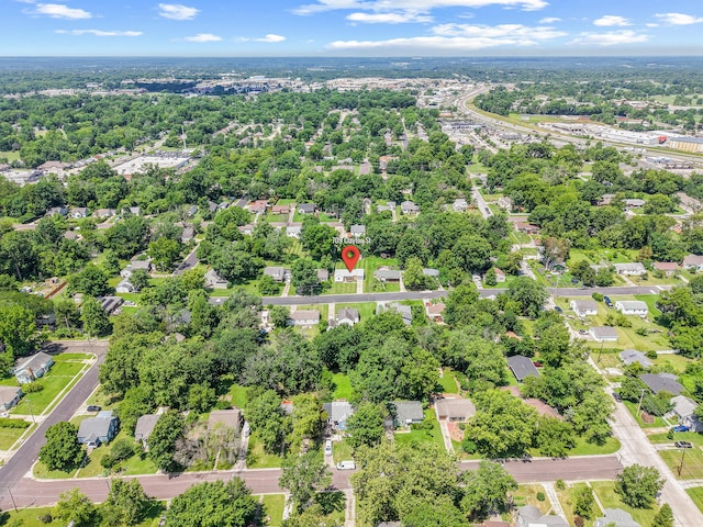 709 Clayton St, Columbia, MO 65203 - drone / aerial view of a tree filled landscape