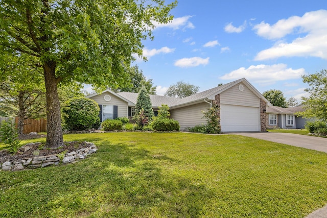 3628 Lupine Dr, Columbia, MO 65201 - ranch-style house featuring an attached garage and driveway