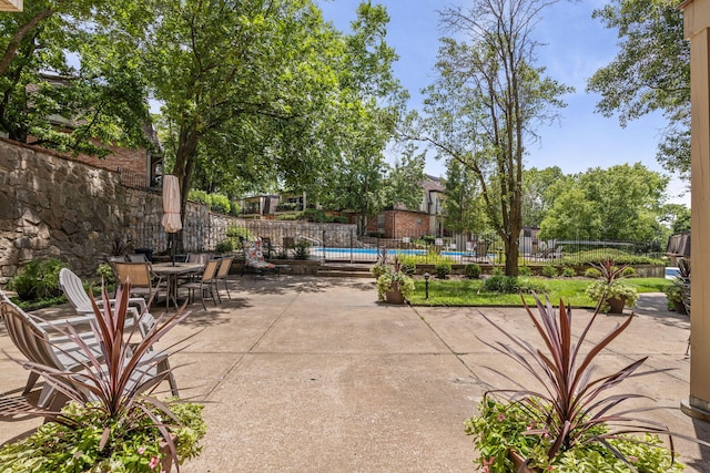 2710 Rollins Rd Unit A-1, Columbia, MO 65203 - view of patio / terrace with outdoor dining area