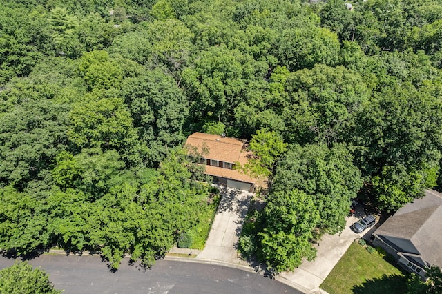 3707 Woodridge Ct, Columbia, MO 65201 - drone / aerial view of a heavily wooded area