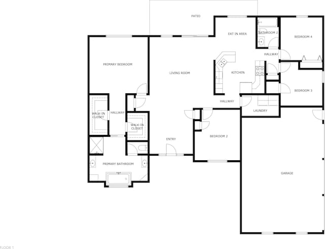 307 Jameson Dr, Ashland, MO 65010 - view of floor plan / room layout