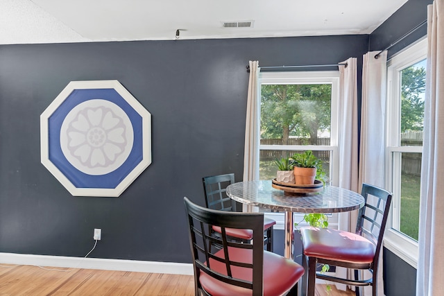 547 E Clearview Dr, Columbia, MO 65202 - dining room with wood finished floors and baseboards