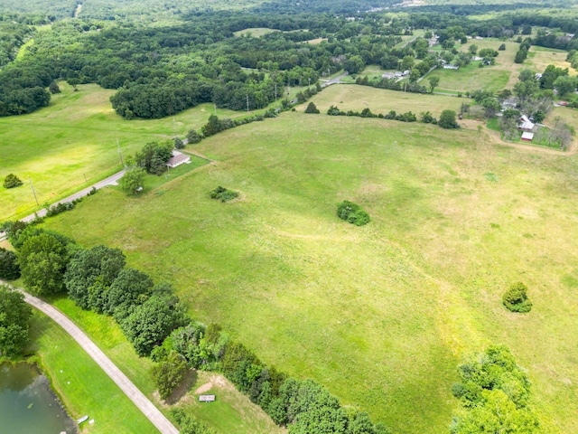 4410 N Creasy Springs Rd, Columbia, MO 65202 - overview of rural landscape featuring a pastoral area and a large body of water