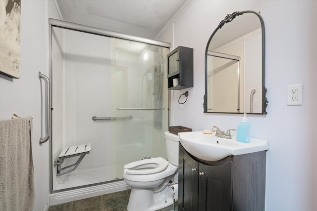 201 Ruby Ln, Columbia, MO 65203 - full bath with vanity and a stall shower