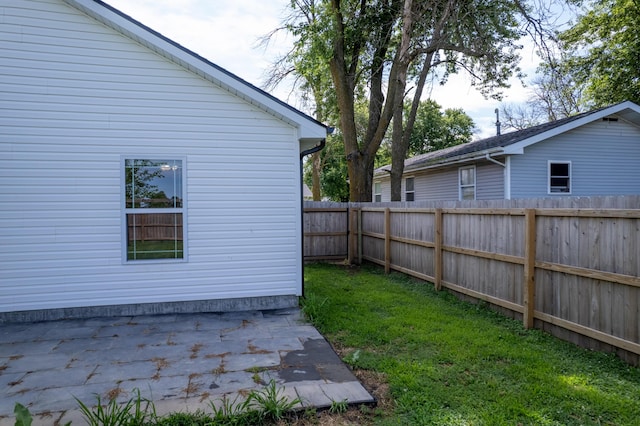 717 S Central St, Centralia, MO 65240 - fenced backyard featuring a patio