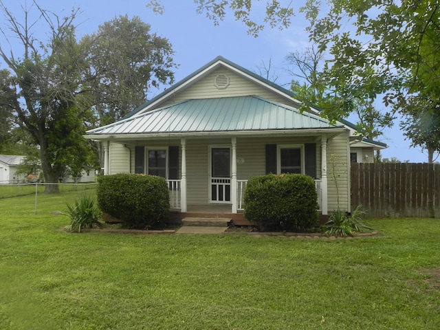 205 W Harrison St, Farber, MO 63345 - view of front of house with a porch and a metal roof