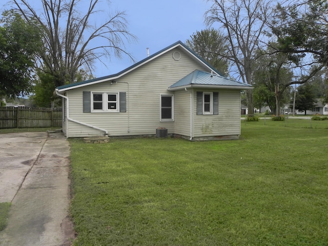 205 W Harrison St, Farber, MO 63345 - back of house with driveway