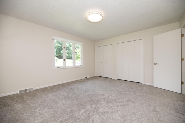 6303 S Old Village Rd, Columbia, MO 65203 - unfurnished bedroom featuring multiple closets and carpet flooring