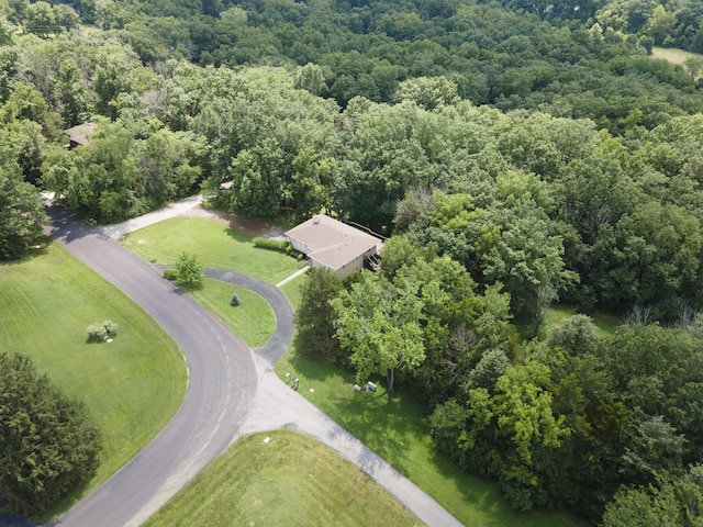 6303 S Old Village Rd, Columbia, MO 65203 - view of property location with a forest