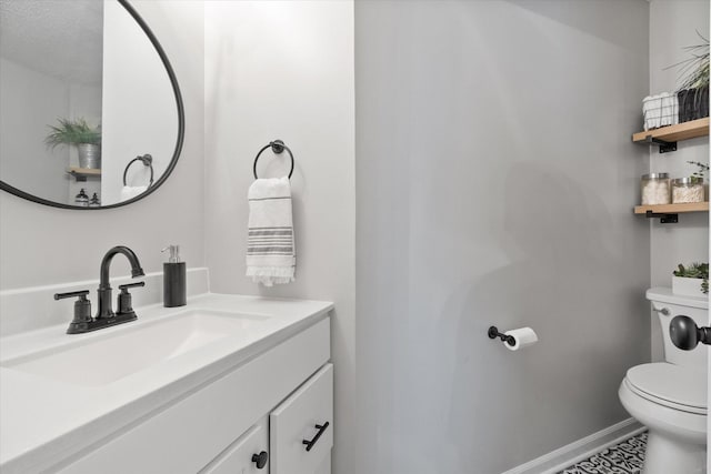 706 Park Deville Pl, Columbia, MO 65203 - half bathroom featuring toilet and vanity