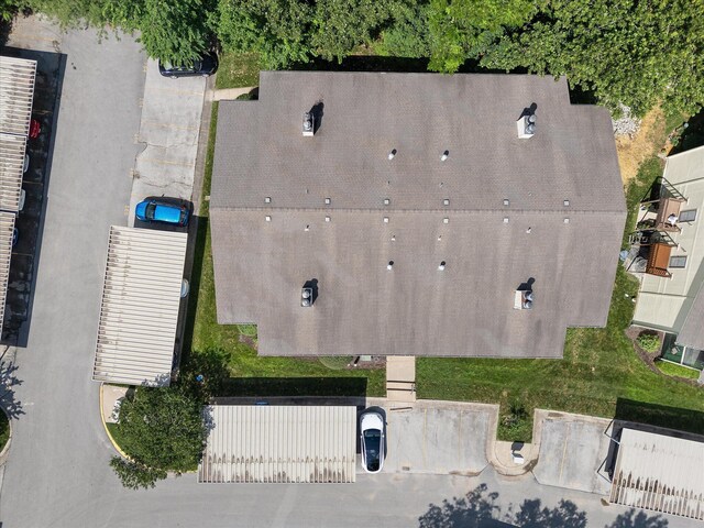 706 Park Deville Pl, Columbia, MO 65203 - aerial view of property and surrounding area