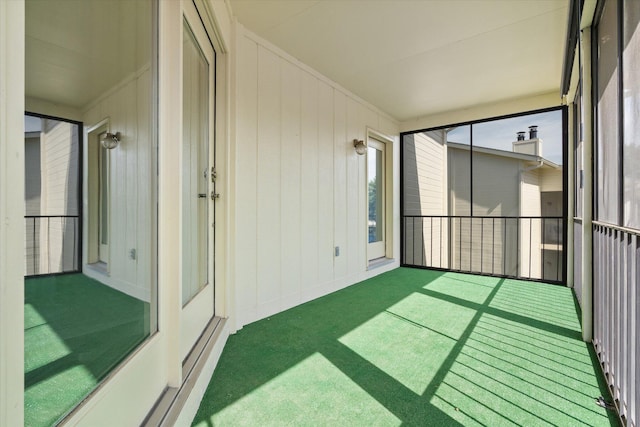 706 Park Deville Pl, Columbia, MO 65203 - view of unfurnished sunroom