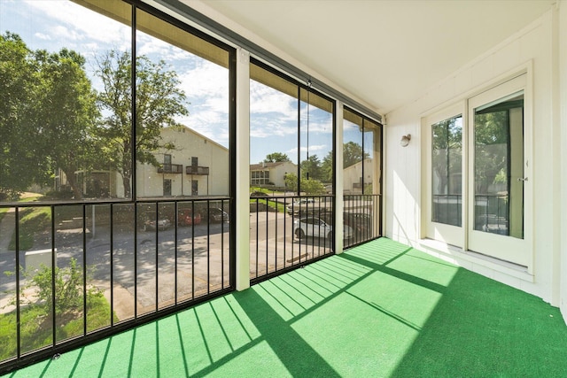 706 Park Deville Pl, Columbia, MO 65203 - view of unfurnished sunroom