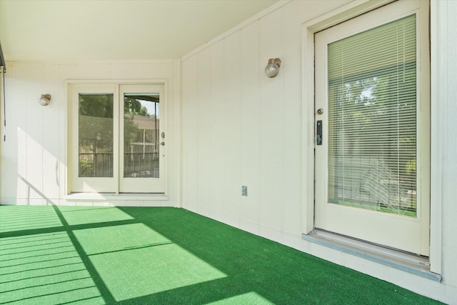 706 Park Deville Pl, Columbia, MO 65203 - view of unfurnished sunroom