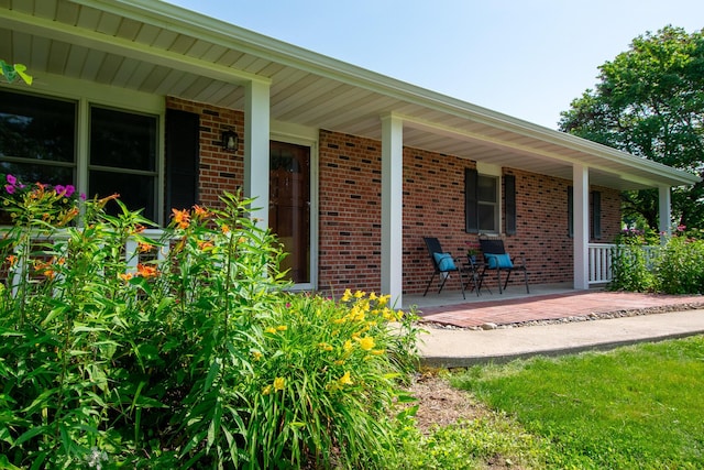11657 Fletcher Ln, Holts Summit, MO 65043 - view of covered porch