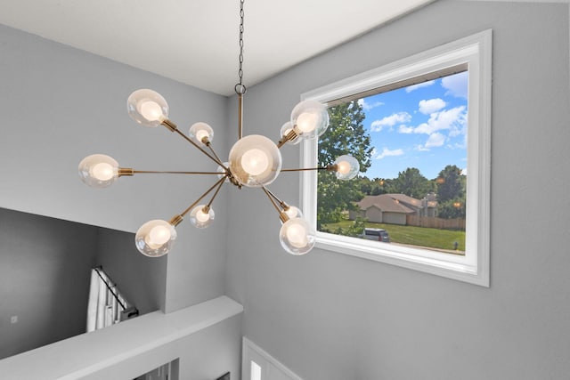 3712 Godfrey Dr, Columbia, MO 65203 - detailed view of a chandelier