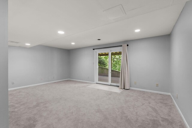 3712 Godfrey Dr, Columbia, MO 65203 - carpeted empty room featuring recessed lighting