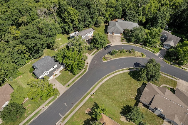 3712 Godfrey Dr, Columbia, MO 65203 - aerial view of property and surrounding area featuring nearby suburban area