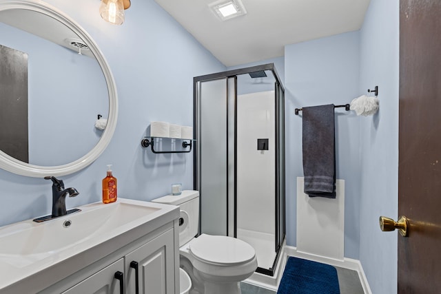 661 N W Park Ln, Columbia, MO 65201 - full bathroom featuring a stall shower and vanity