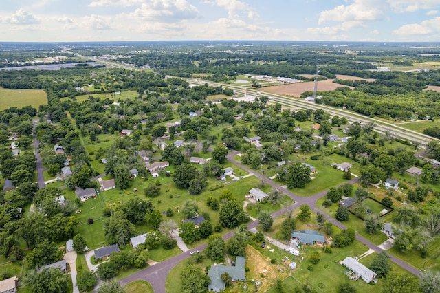 661 N W Park Ln, Columbia, MO 65201 - drone / aerial view of a tree filled landscape