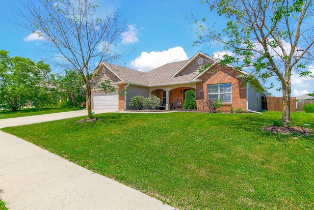 5805 Vero Way, Columbia, MO 65201 - traditional home with brick siding, driveway, and a garage