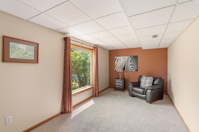 10550 E David Allen Rd, Columbia, MO 65201 - unfurnished room with carpet floors and a drop ceiling