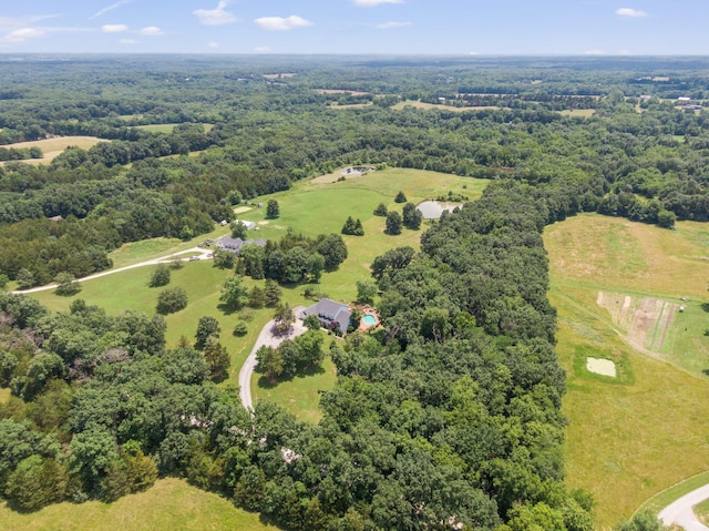 10550 E David Allen Rd, Columbia, MO 65201 - bird's eye view of a forest