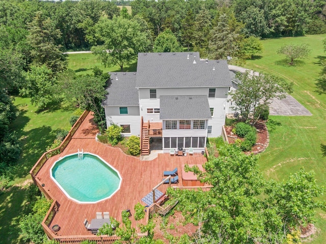 10550 E David Allen Rd, Columbia, MO 65201 - view of subject property featuring a pool area