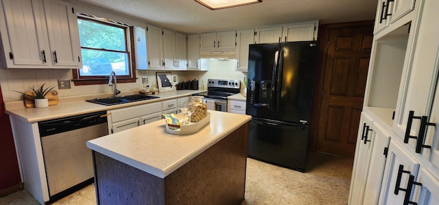 2716 Shagbark Cir, Jefferson City, MO 65109 - kitchen featuring stainless steel appliances, decorative backsplash, custom exhaust hood, light countertops, and a kitchen island