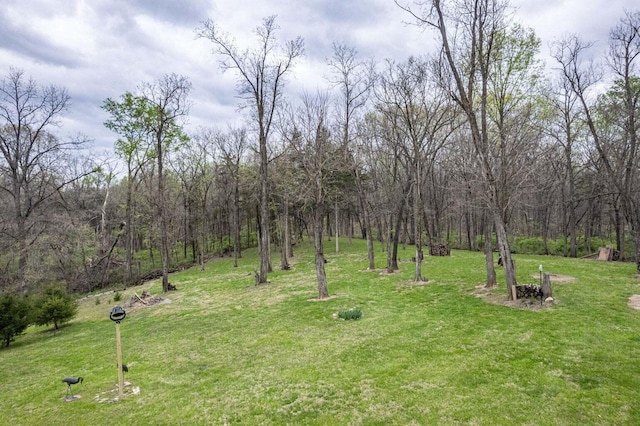 2130 E 163, Columbia, MO 65201 - view of grassy yard featuring a view of trees