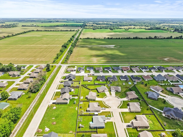 506 Addie Ln, Centralia, MO 65240 - aerial view of sparsely populated area with nearby suburban area