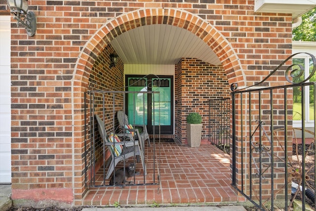 133 Manview Ln, Holts Summit, MO 65043 - property entrance featuring brick siding
