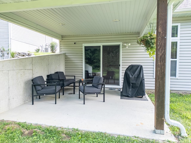 2905 N N Garth Ave, Columbia, MO 65202 - view of patio / terrace with area for grilling