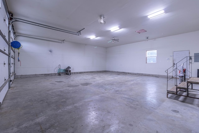 7700 N Ballew Rd, Hallsville, MO 65255 - garage with baseboards